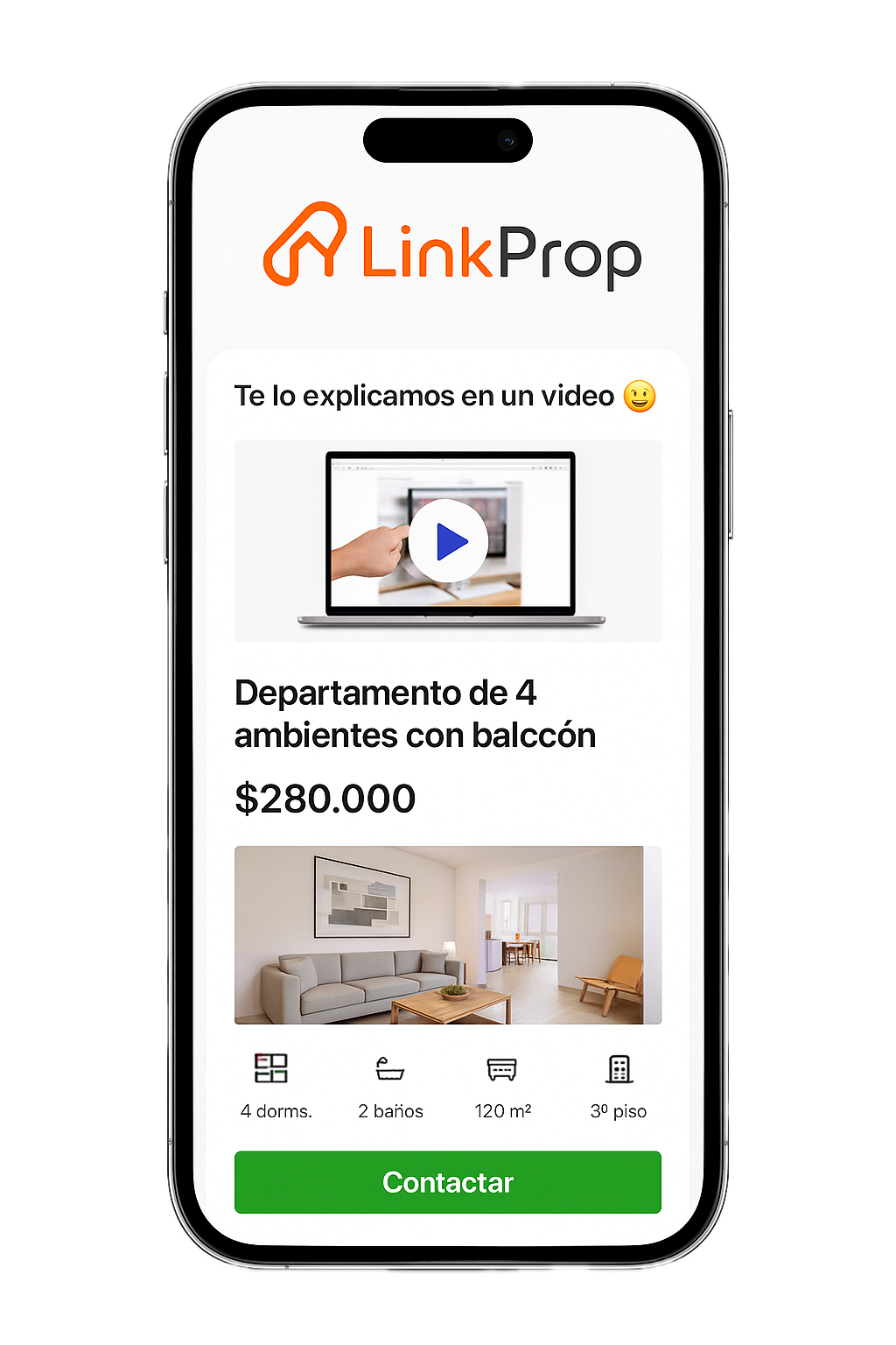 Ejemplo de ficha LinkProp
